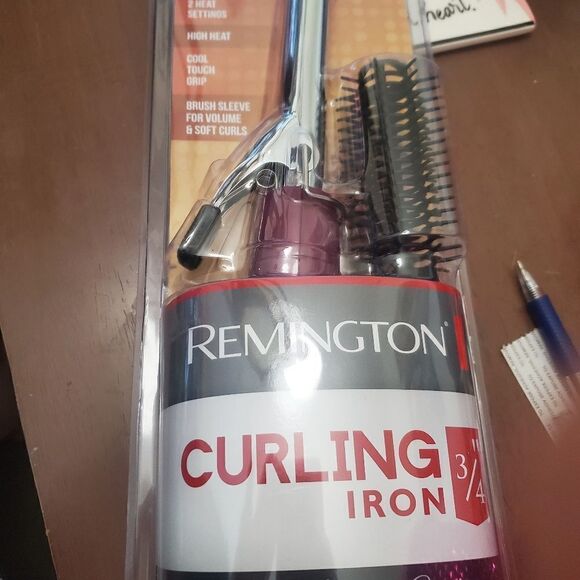 Remington curler+brush